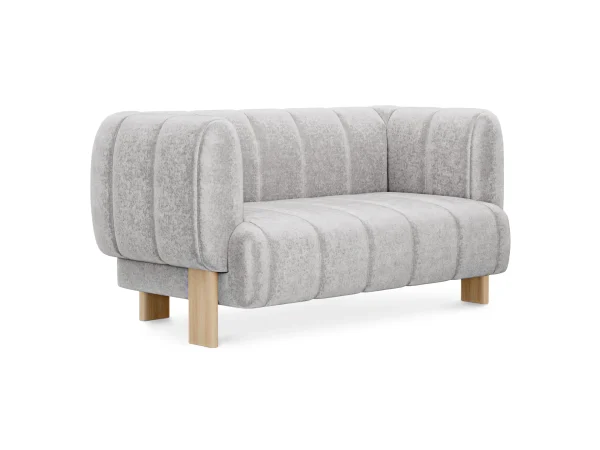 Диван Cassis 2х местный светло-серый — изображение 2