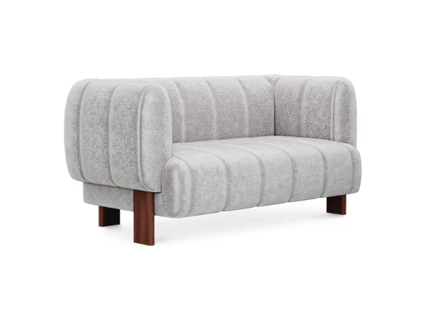 Диван Cassis 2х местный светло-серый — изображение 2