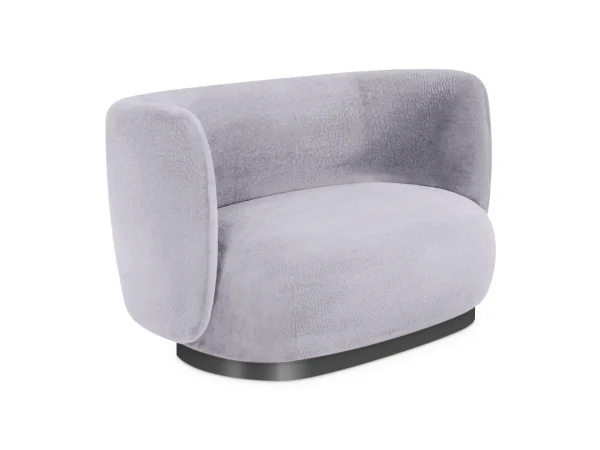 Диван Lucca 2-х местный светло-серый — изображение 2