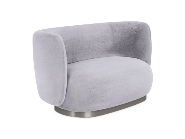 Диван Lucca 2-х местный светло-серый — изображение 2