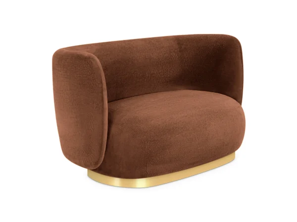 Диван Lucca 2-х местный коричневый — изображение 2