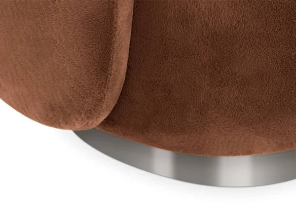 Диван Lucca 2-х местный коричневый — изображение 5