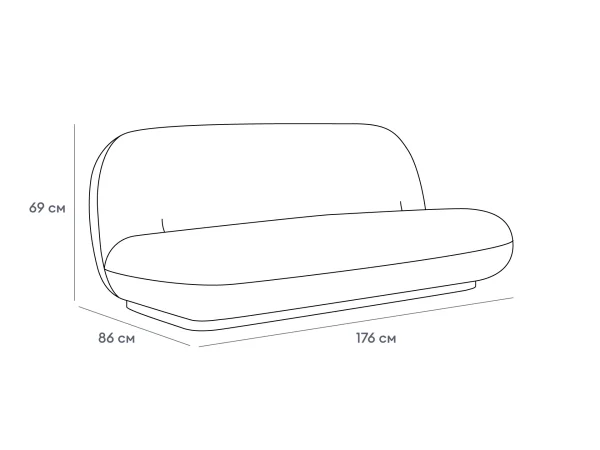 Диван Pacha светло-зеленый — изображение 3