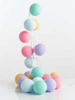 Гирлянда из хлопковых шариков "Парадайз" (20 шариков) — изображение 2