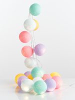 Гирлянда из хлопковых шариков "Парадайз" (20 шариков) — изображение 3