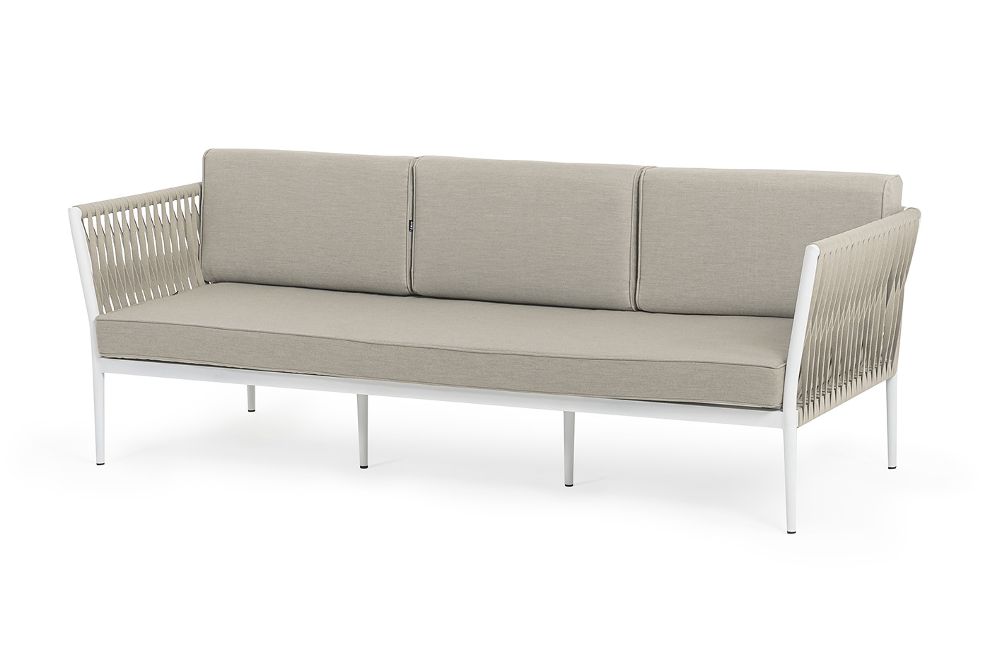 "Касабланка" диван 3-местный плетеный из роупа "Касабланка" диван 3-местный плетеный из роупа