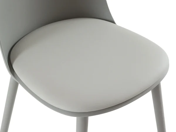 Комплект стульев Amato 4 шт. серый — изображение 4