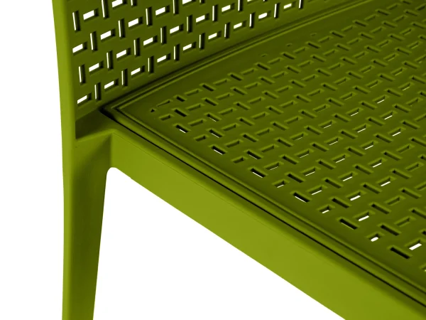 Комплект стульев Bottega 2 шт. зеленый — изображение 5