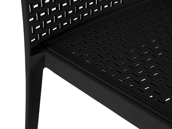 Комплект стульев Bottega 2 шт. черный — изображение 5