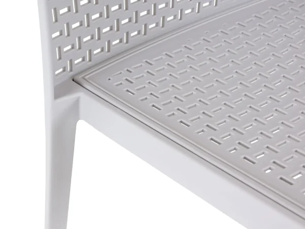 Комплект стульев Bottega 4 шт. светло-серый — изображение 5