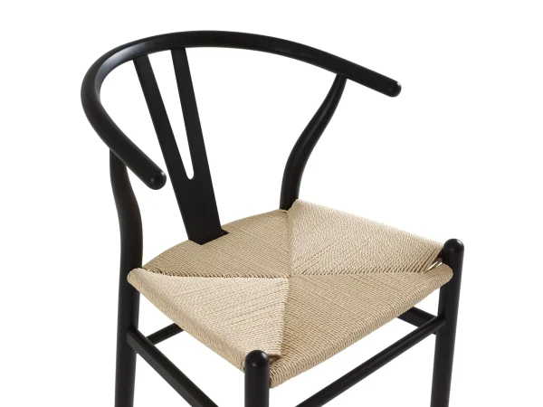 Комплект стульев Monk stick 2 шт. бежевый, черный — изображение 4