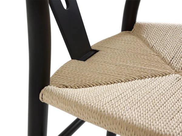 Комплект стульев Monk stick 2 шт. бежевый, черный — изображение 5