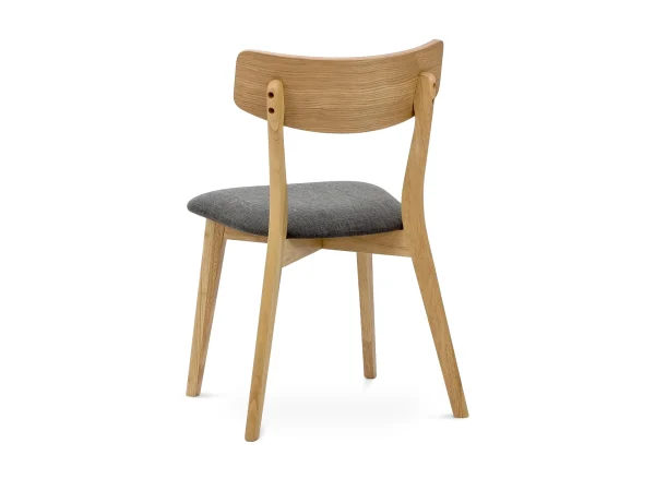 Комплект стульев Oxville 4 шт. серый, дуб — изображение 4