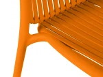 Комплект стульев Scoop 2 шт. оранжевый — изображение 5