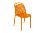 Комплект стульев Scoop 4 шт. оранжевый — изображение 2