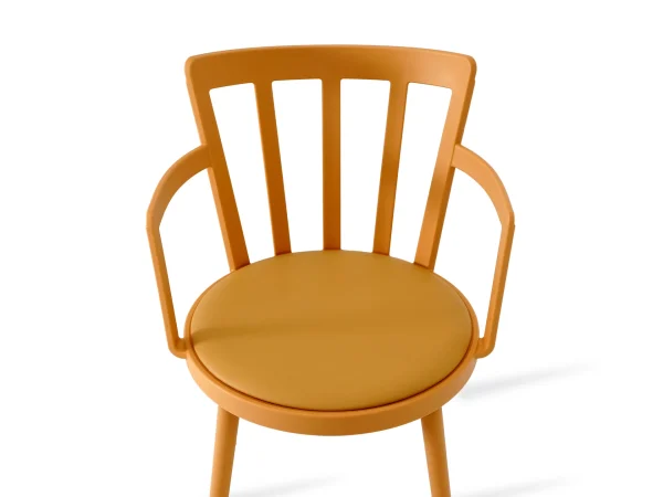 Комплект стульев Sudoku 4 шт. желтый — изображение 4