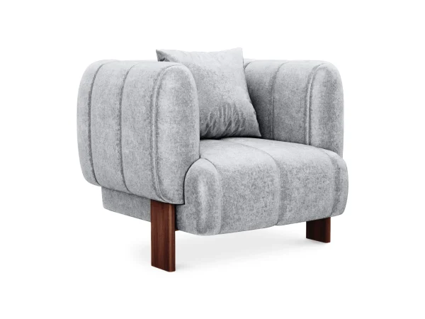 Кресло Cassis светло-серый — изображение 2