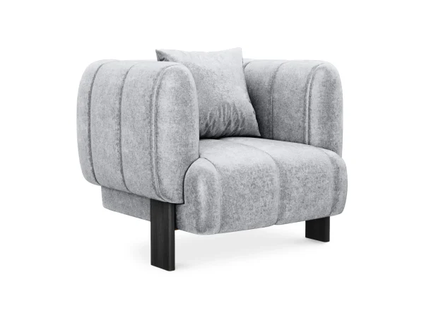 Кресло Cassis светло-серый — изображение 2