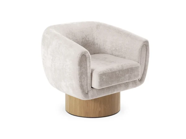 Кресло Guest вращающееся бежевый — изображение 3