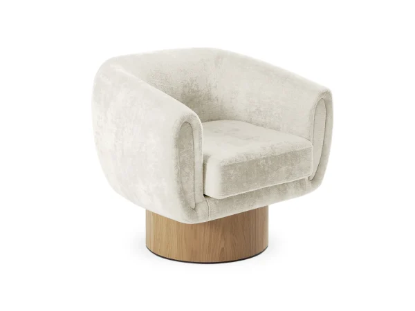 Кресло Guest вращающееся бежевый — изображение 3