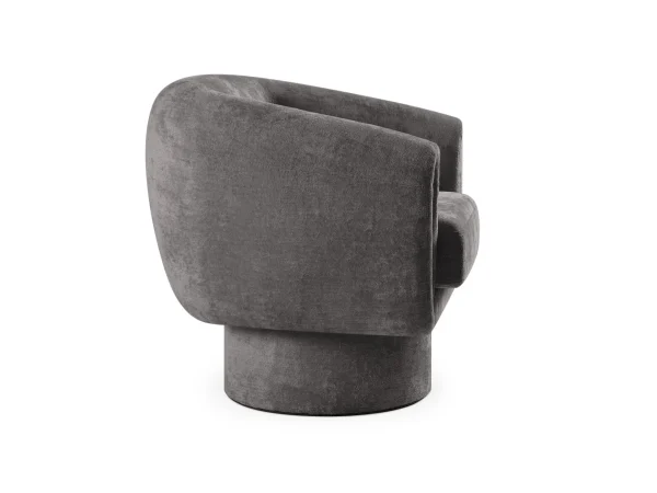 Кресло Guest вращающееся темно-серый — изображение 4