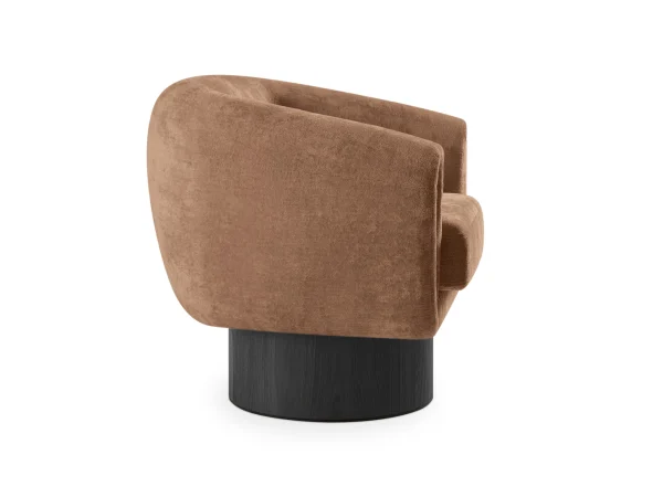 Кресло Guest вращающееся коричневый — изображение 4