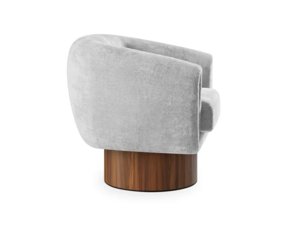 Кресло Guest вращающееся светло-серый — изображение 4