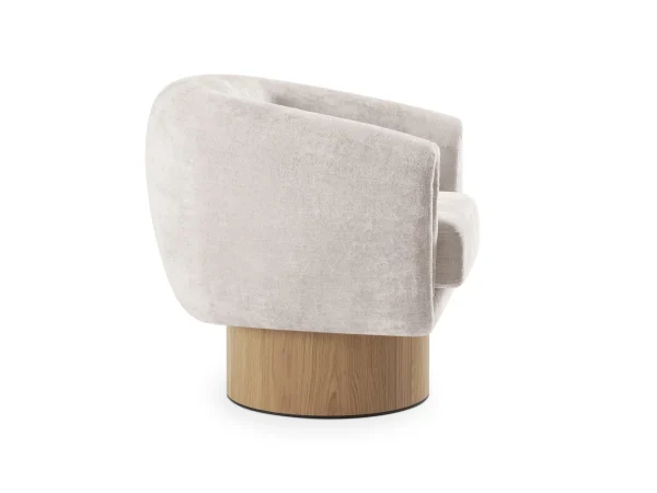 Кресло Guest вращающееся бежевый — изображение 4