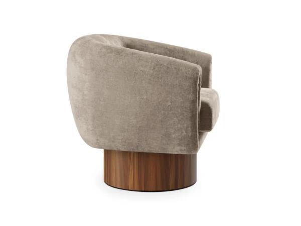 Кресло Guest вращающееся светло-коричневый — изображение 4