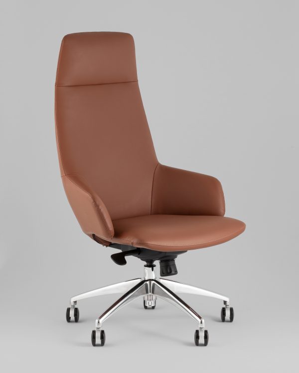 Кресло руководителя TopChairs Bow шоколадный — изображение 2