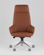 Кресло руководителя TopChairs Bow шоколадный — изображение 3