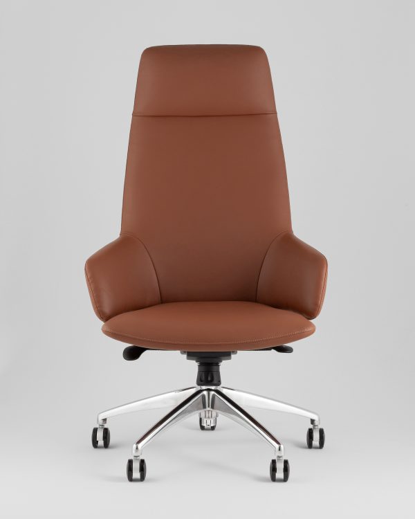 Кресло руководителя TopChairs Bow шоколадный — изображение 3