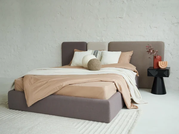 Кровать Atessa без подъемного механизма бежевый — изображение 5