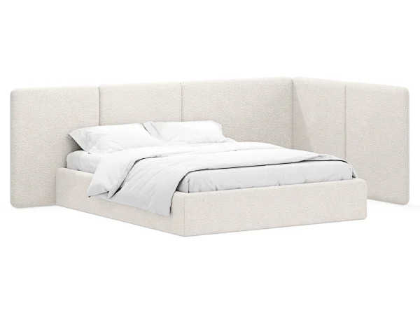 Кровать Atessa с подъемным механизмом бежевый — изображение 2