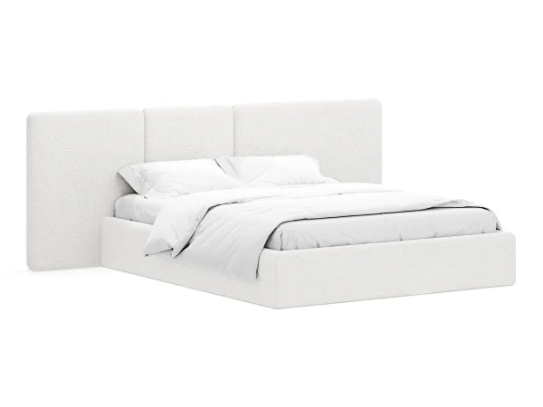 Кровать Atessa с подъемным механизмом белый — изображение 2