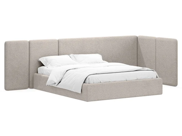 Кровать Atessa с подъемным механизмом бежевый — изображение 2