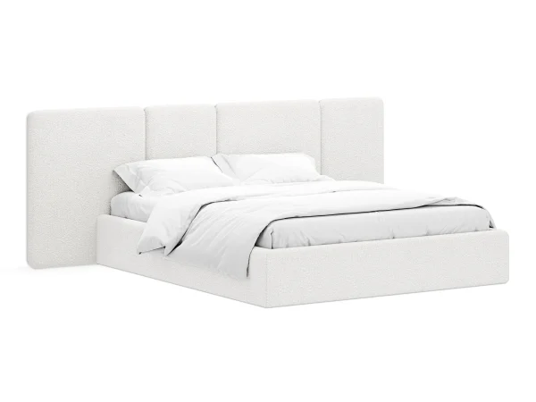 Кровать Atessa с подъемным механизмом белый — изображение 2