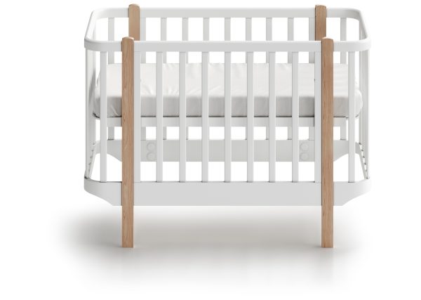 Кроватка Classic mini спальное место 60*120 см (белый) — изображение 2