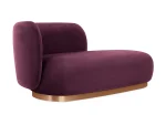 Кушетка Lucca левая фиолетовый — изображение 2