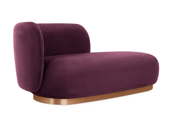 Кушетка Lucca левая фиолетовый — изображение 2