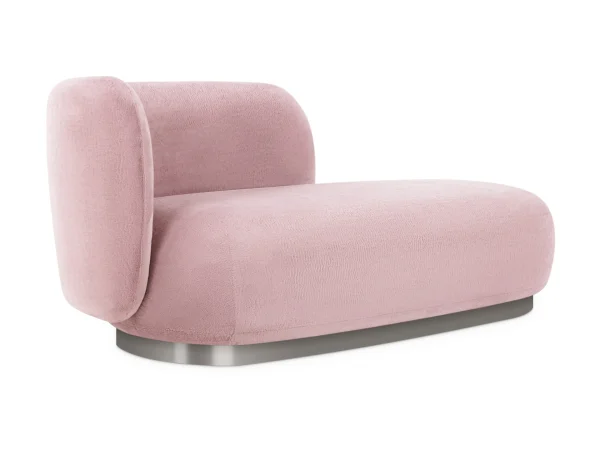 Кушетка Lucca левая розовый — изображение 2
