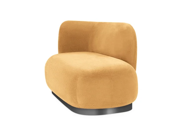 Кушетка Lucca левая коричневый — изображение 3