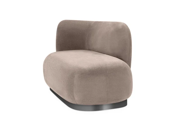 Кушетка Lucca левая коричневый — изображение 3