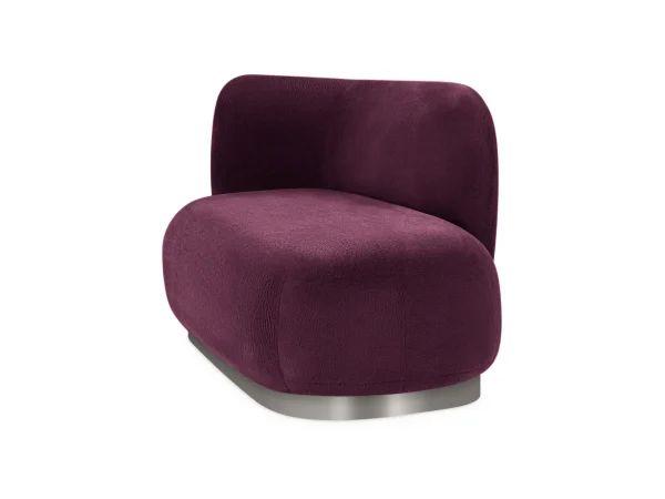 Кушетка Lucca левая фиолетовый — изображение 3