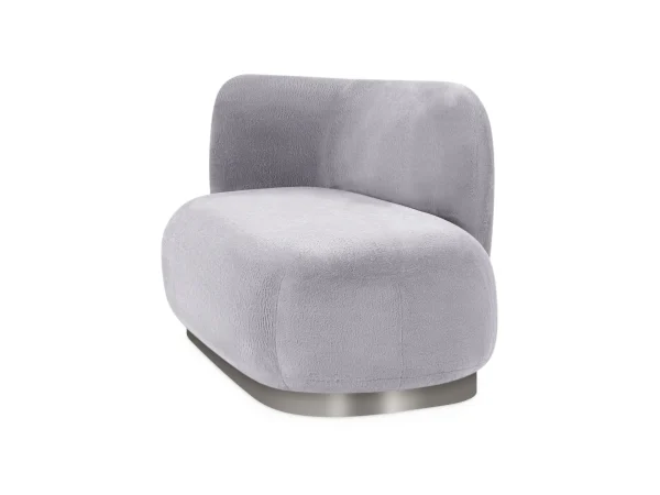 Кушетка Lucca левая серый — изображение 3