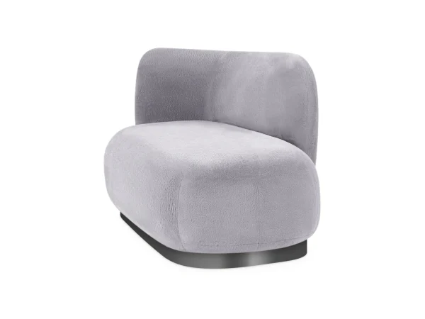 Кушетка Lucca левая серый — изображение 3