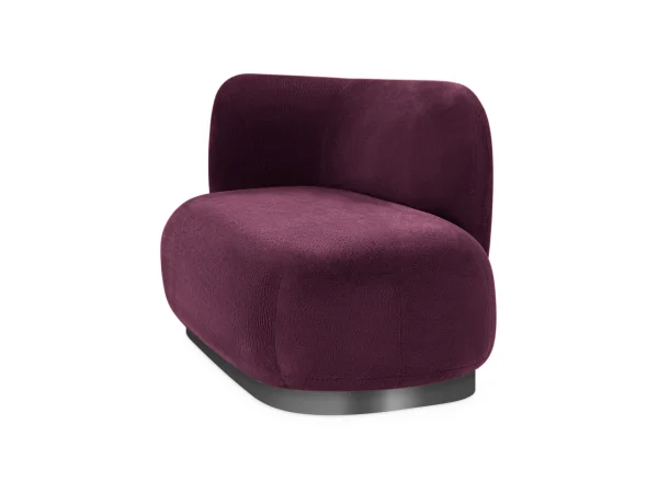 Кушетка Lucca левая фиолетовый — изображение 3