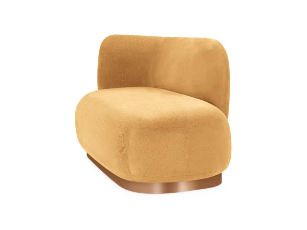 Кушетка Lucca левая коричневый — изображение 3