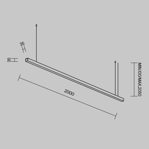 Линейный светильник Technical LL312015 — изображение 4
