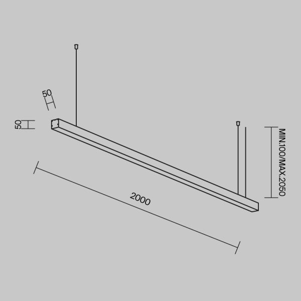 Линейный светильник Technical LL312032 — изображение 5